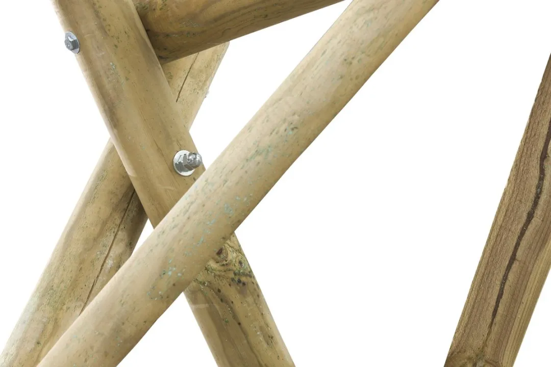 Intergard Maxine Houten Schommel - 300x220x210cm - Groen