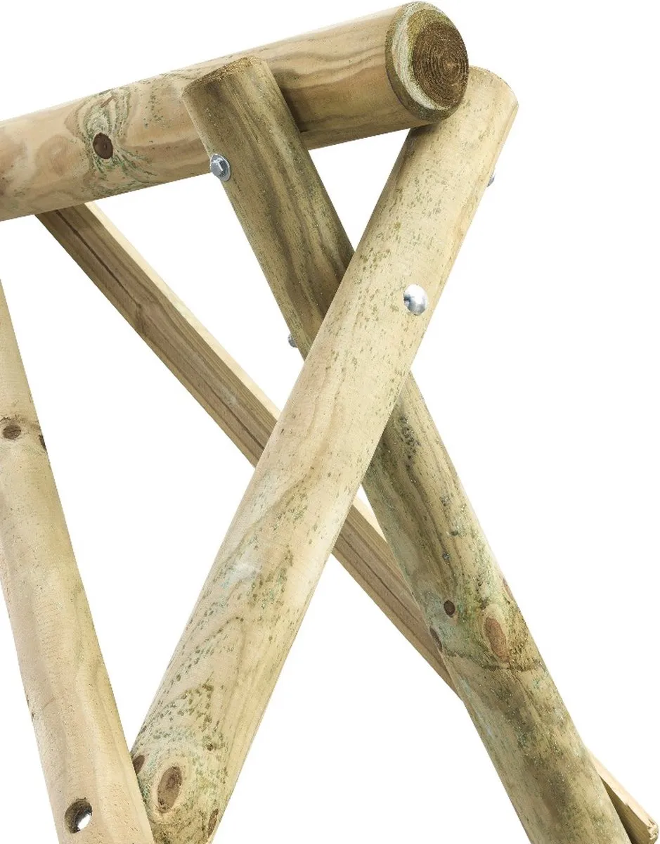 Intergard Maxine Houten Schommel - 300x220x210cm - Groen