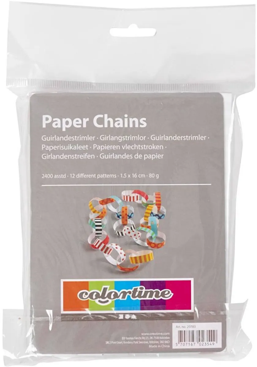 Creativ Company Knutselpakket Papierstroken 2400 Stuks - Multicolor