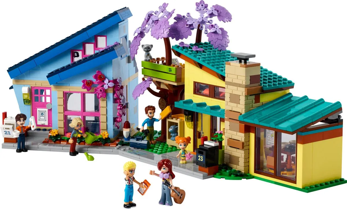 LEGO Friends Olly en Paisley's Huizen 42620 - 6 Minifiguren - afbeelding 6 van 6