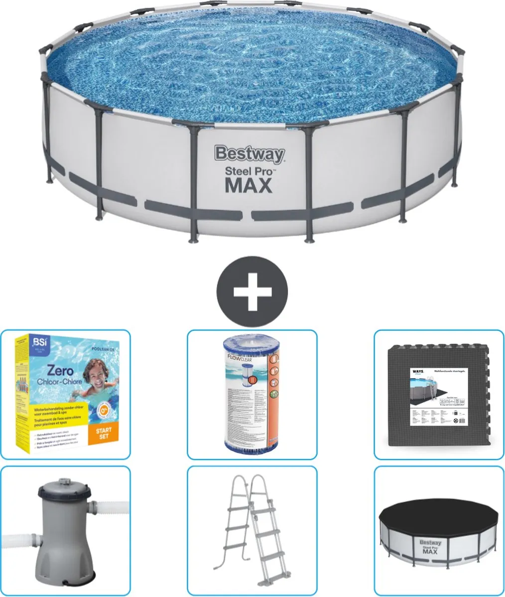 Bestway Steel Pro MAX Zwembad 427x107cm