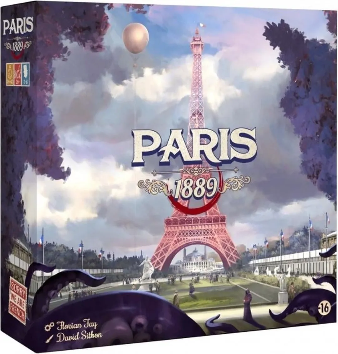 Geronimo Games Paris 1889 Bordspel