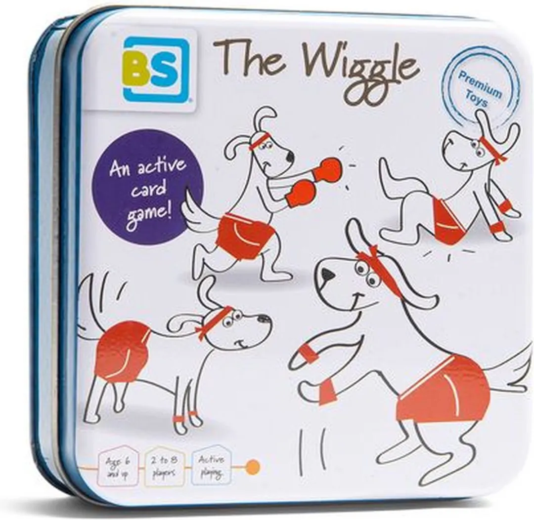 BS Toys The Wiggle Actiespel - 2 tot 8 spelers - Vanaf 6 jaar