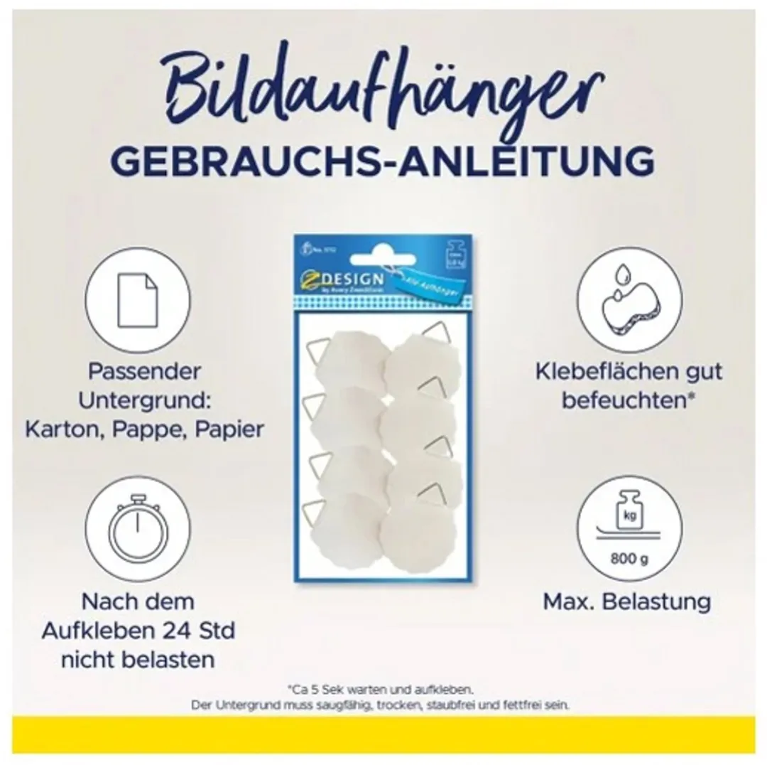 Avery Av-3732 Schilderijhanger Z-Design 30mm - 8 Stuks