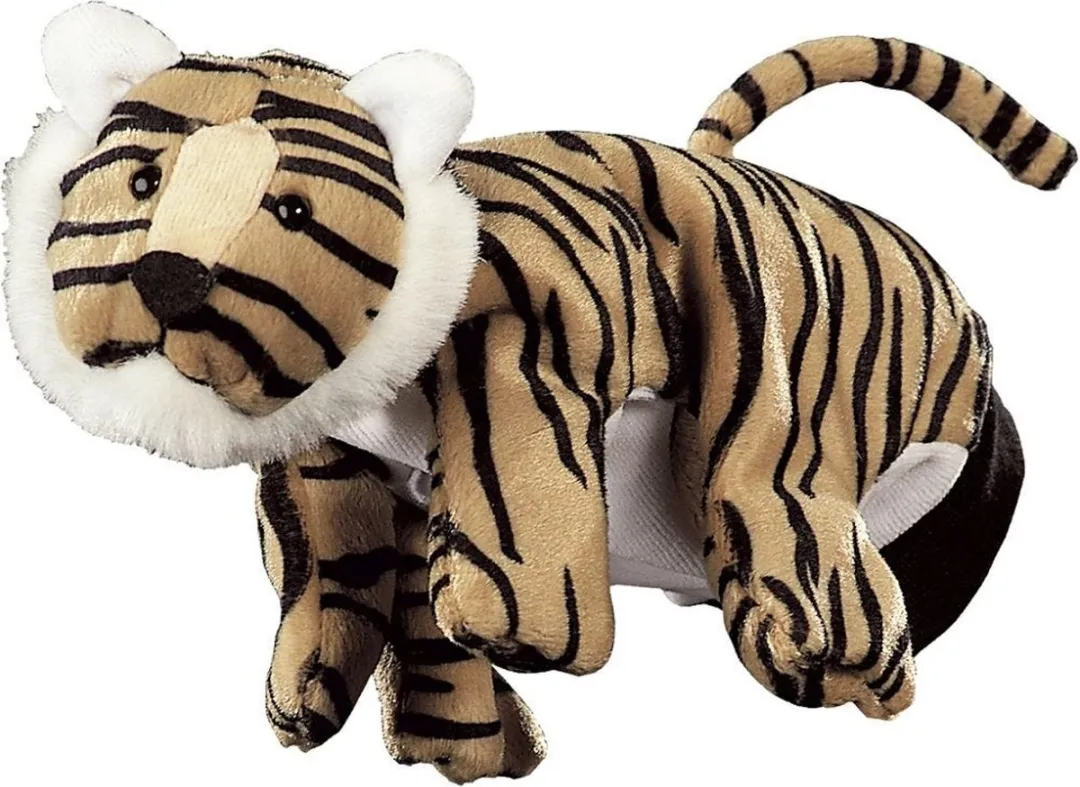Beleduc Tijger Speelhandschoen 40263 - Geel