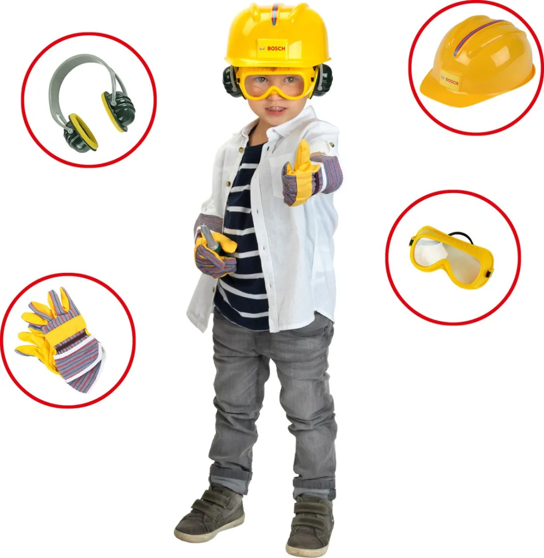 Klein Toys Theo Klein Bosch Speelgoedwerkbank - 81-delige set - 3x AA