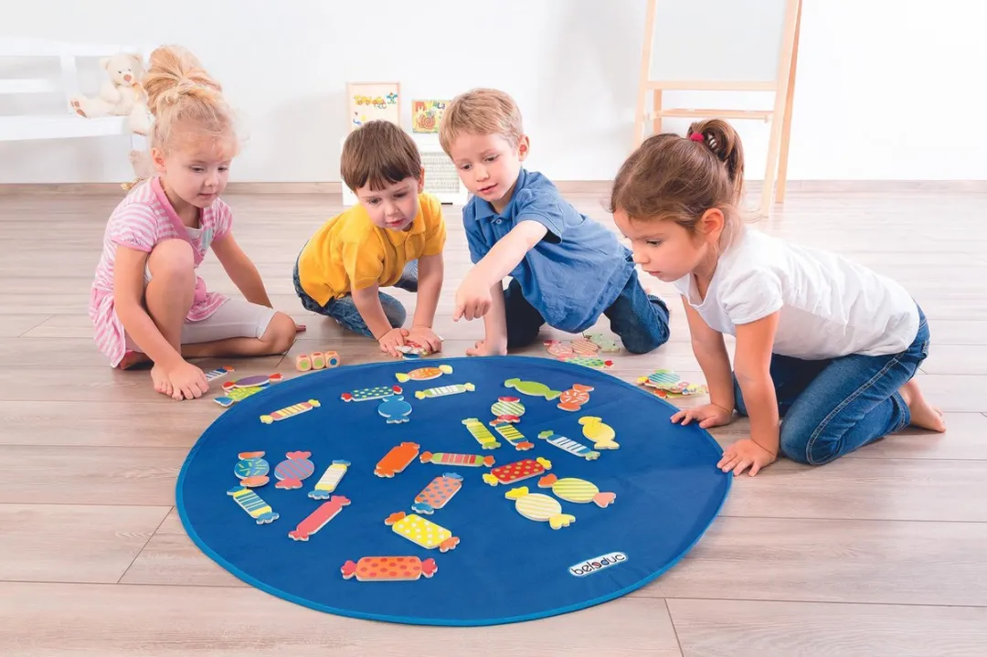 Beleduc Houten Spel Candy XXL - 45 Onderdelen - Multicolor