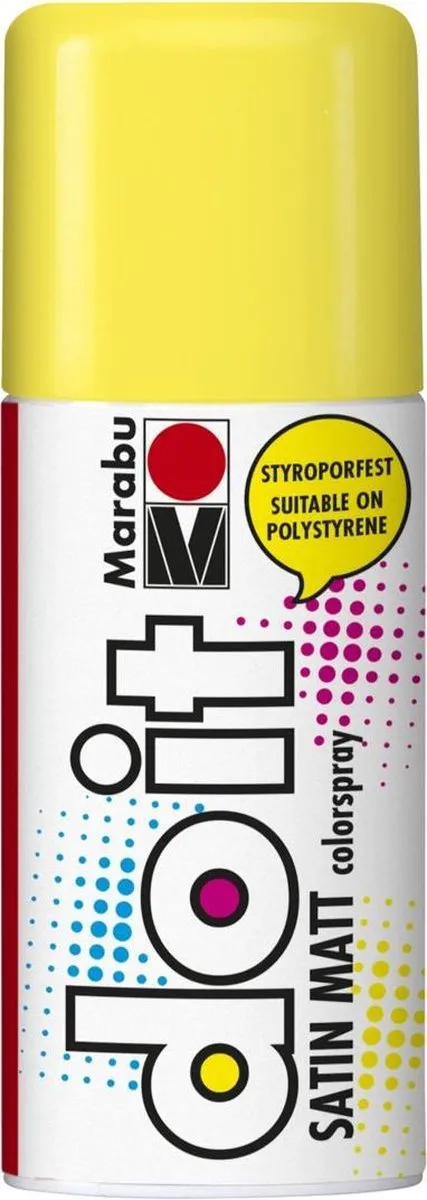 Marabu Spuitverf Geel 150ml
