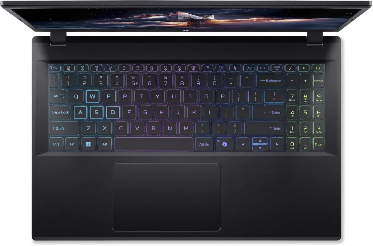 Acer Nitro V 15 ANV15-A31-R991 - Gaming Laptop - 15.6 inch 165Hz - AMD Ryzen 7 - 32GB - 512GB SSD - RTX 5050 8GB GDDR7 - inclusief Nitro Wireless Controller