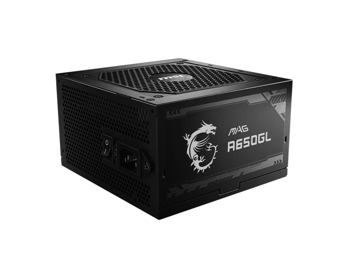 MSI MAG A650GL Voeding 650W - Zwart