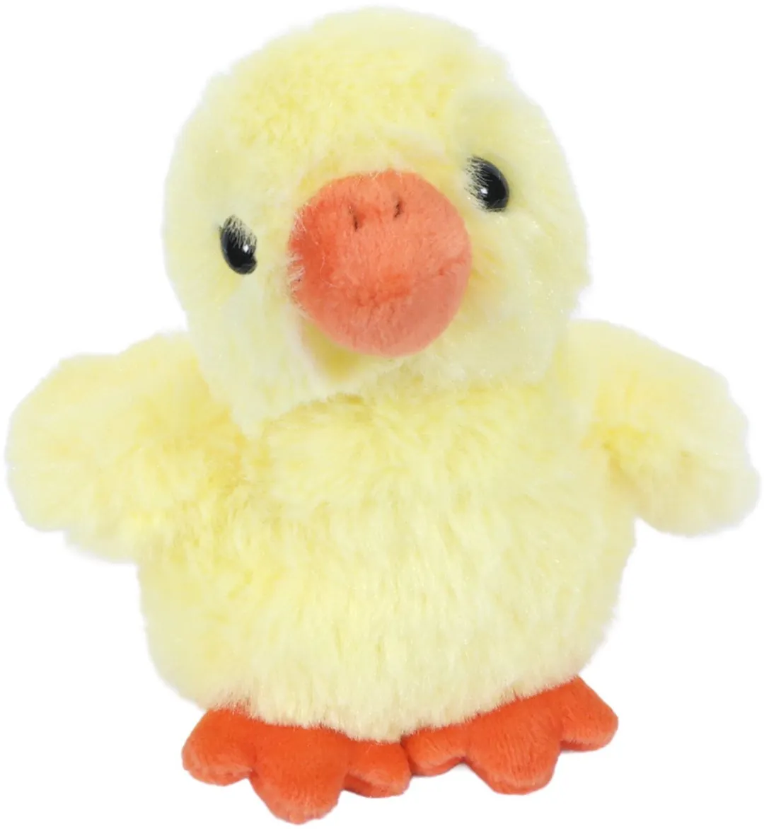 PIA Soft Toys Pluche Kuiken - Geel - 12 cm