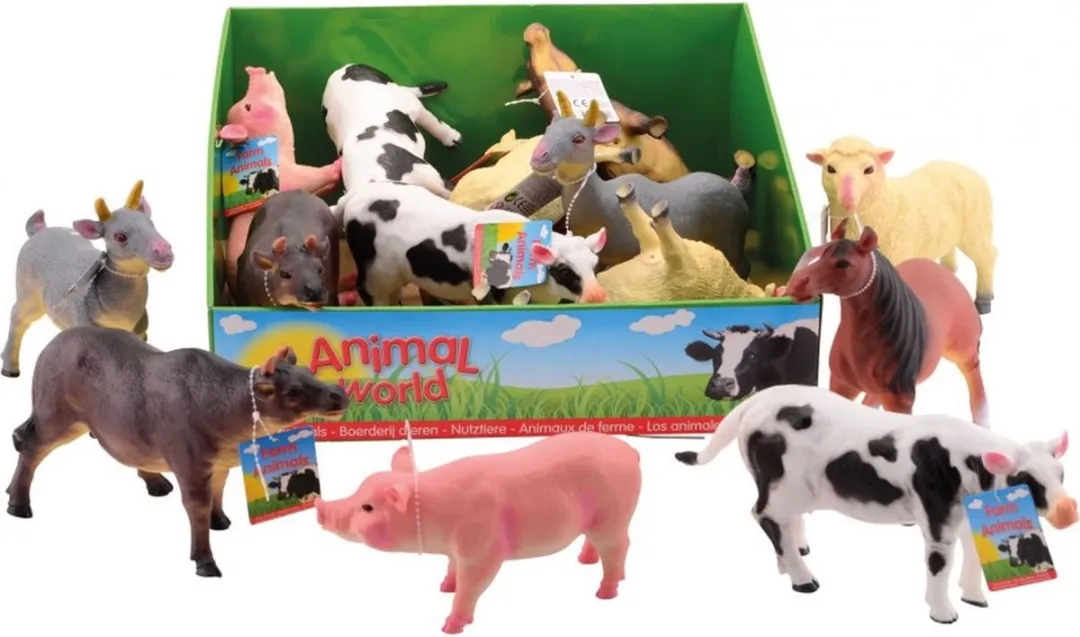 Johntoy Animal World Varken 20cm