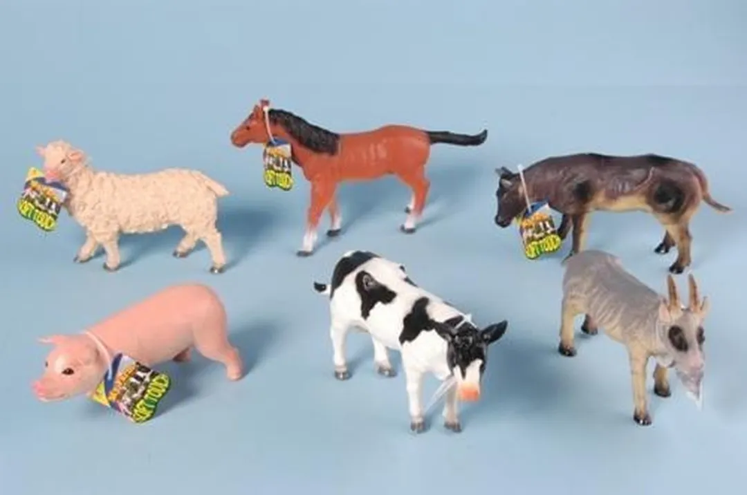 Johntoy Animal World Varken 20cm - Roze