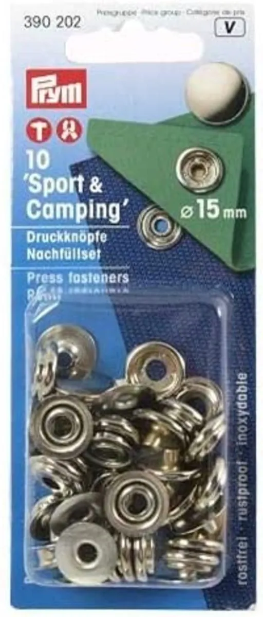 Prym Navullingen Naaivrij Drukknoop 15mm