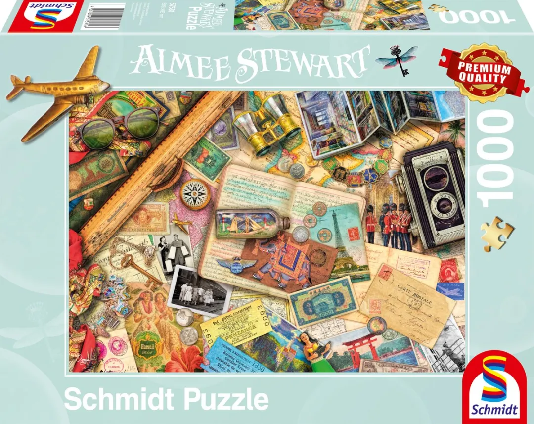 Schmidt Spiele Aimee Stewart Reisherinneringen 1000 Stuks