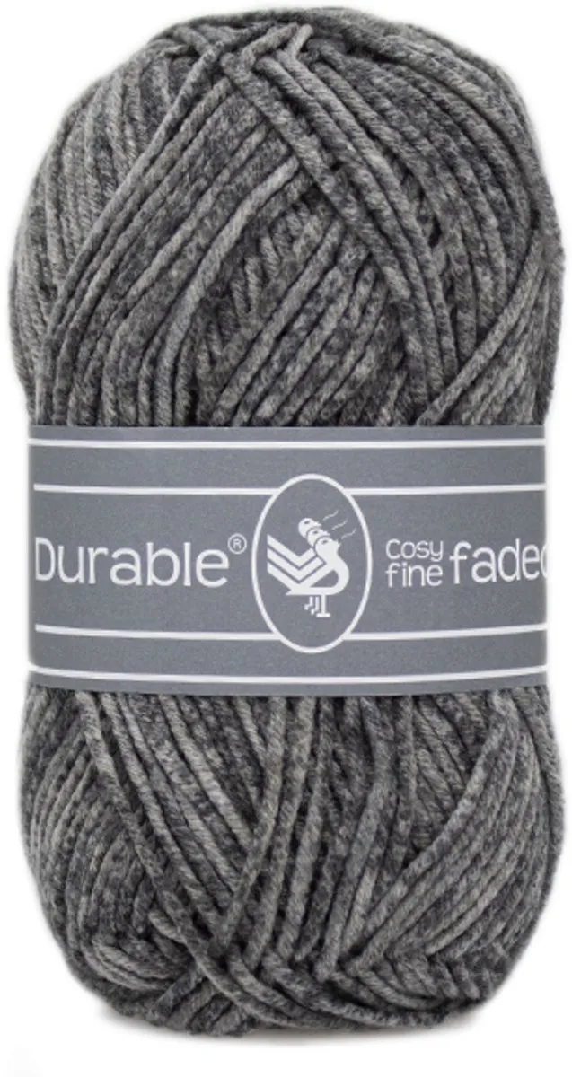 Durable Cosy Fine Faded - 325 Black - afbeelding 6 van 6
