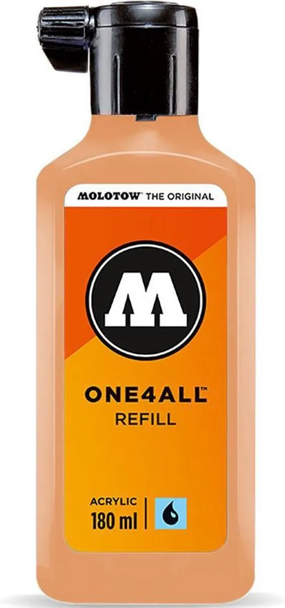 Molotow ONE4ALL Pasteloranje Inkt 180ml