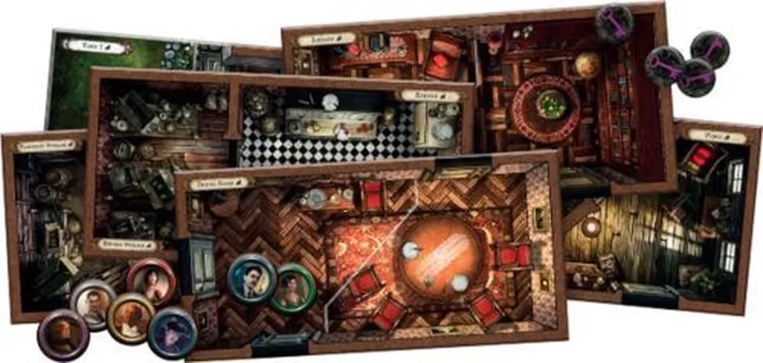 Fantasy Flight Games Mansions of Madness 2e Ed. FFGD1025 - Bordspel