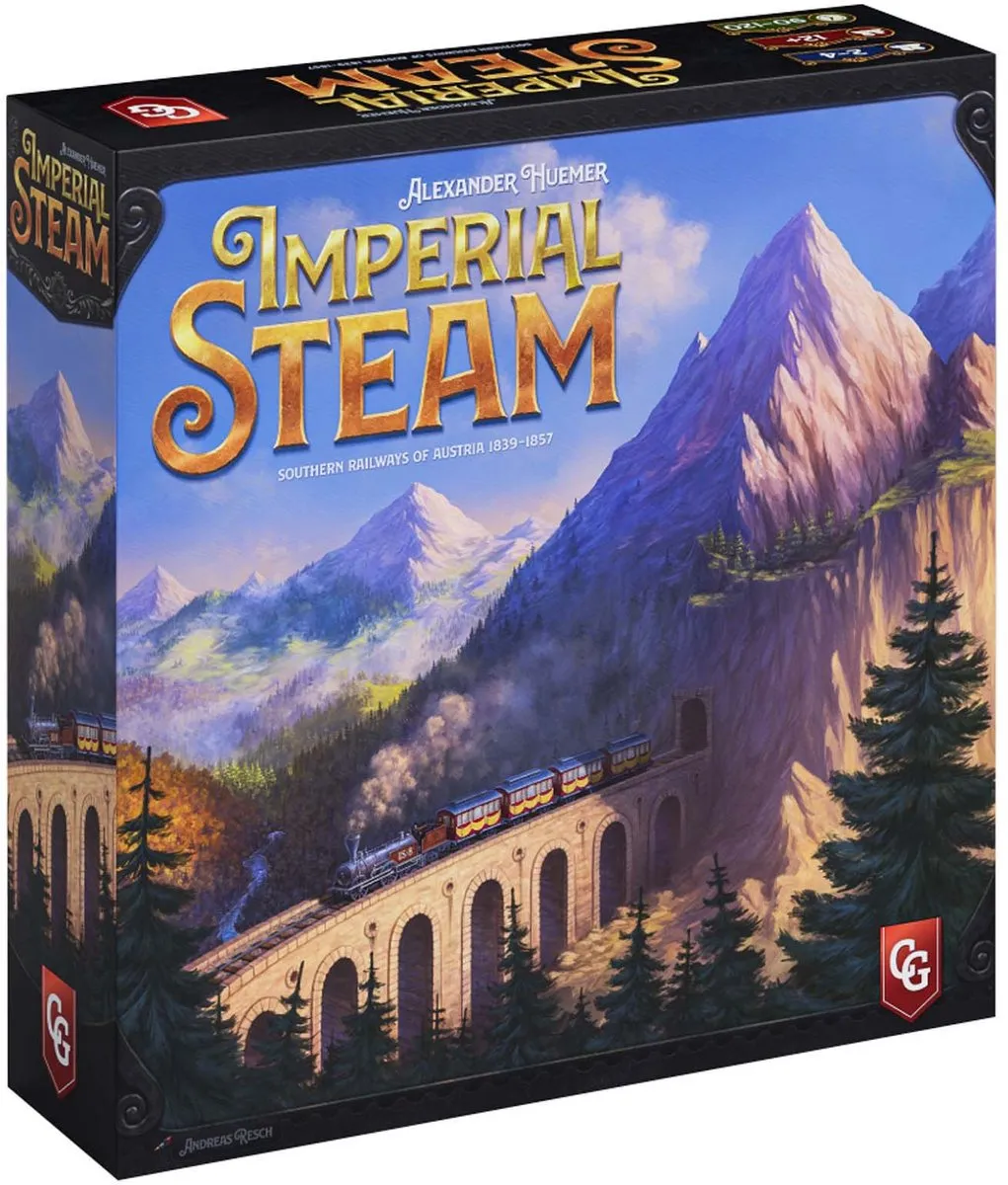 Capstone Games Imperial Steam Bordspel IS101 - 1-4 Spelers