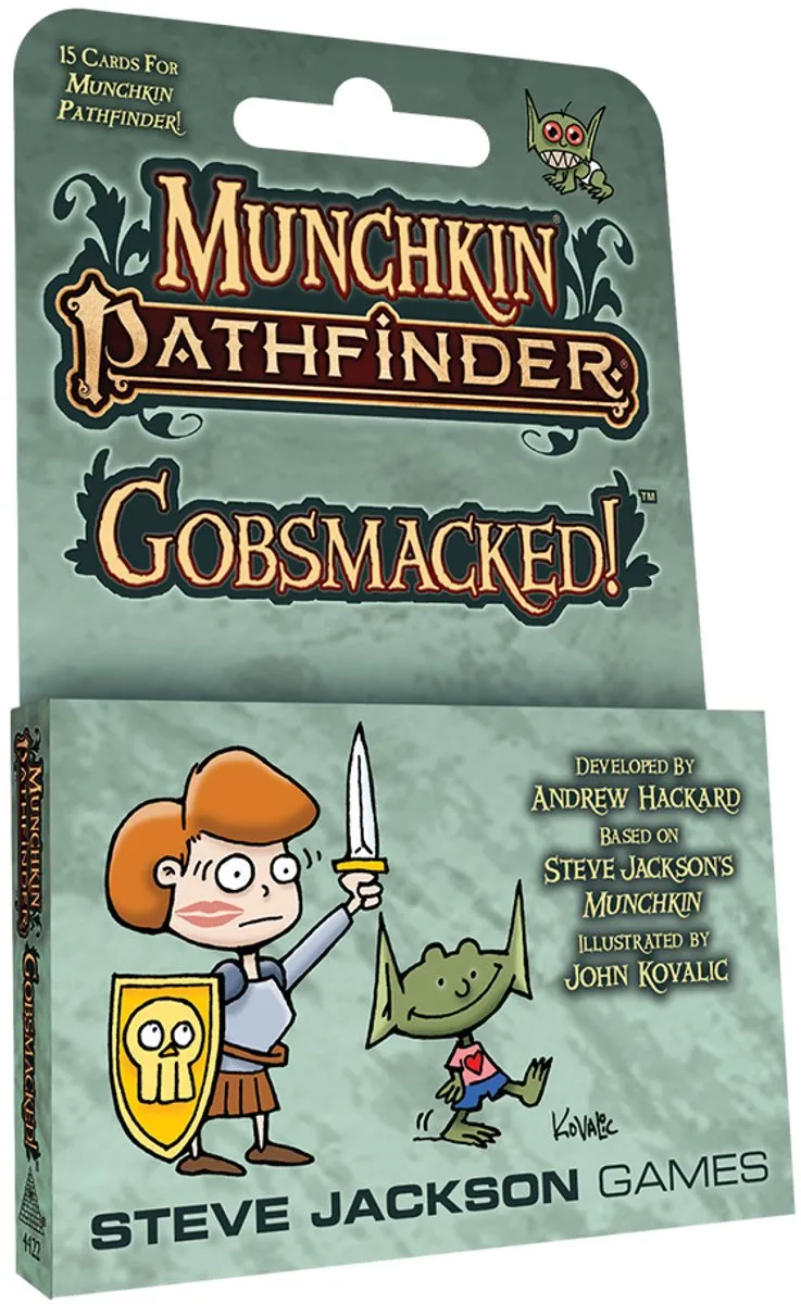 Steve Jackson Games Munchkin Pathfinder Gobsmacked Uitbreiding