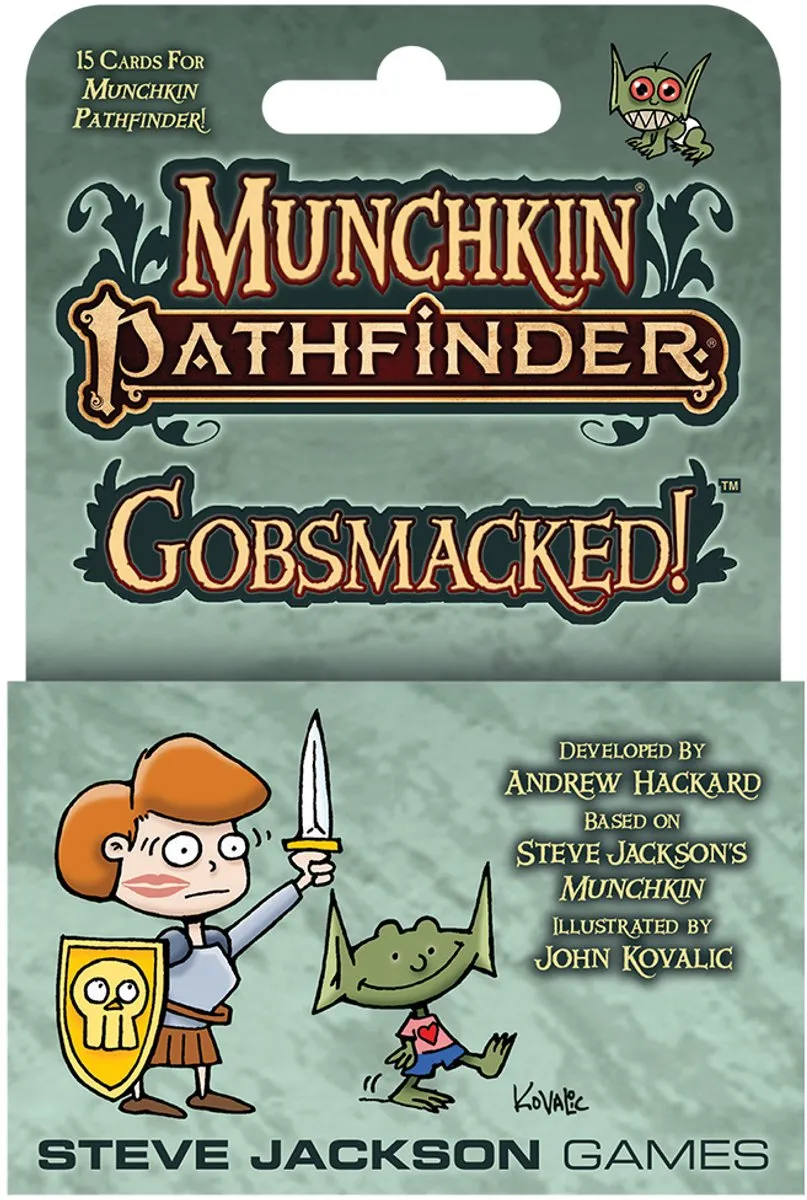 Steve Jackson Games Munchkin Pathfinder Gobsmacked Uitbreiding - 3-6 Spelers