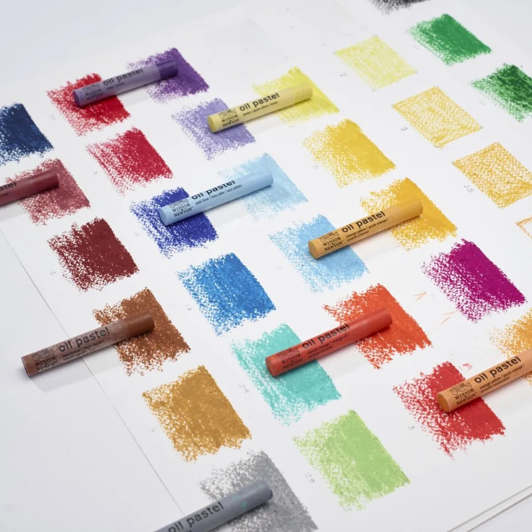 Winsor & Newton 1890001 Oliepastel Set - 15 Stuks