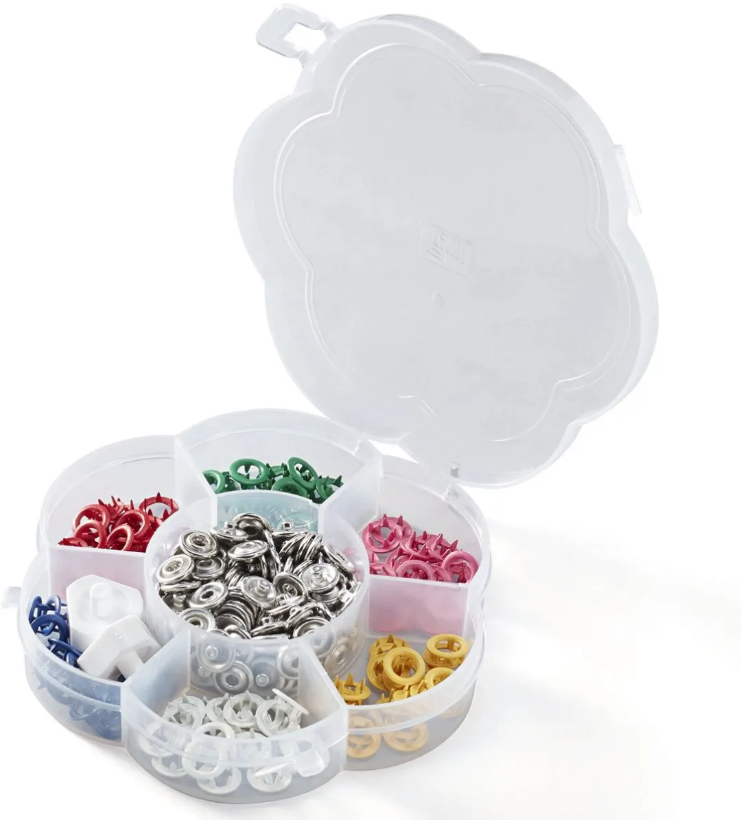 Prym Love Jersey Drukknopen Set 60 Stuks - 6 Kleuren