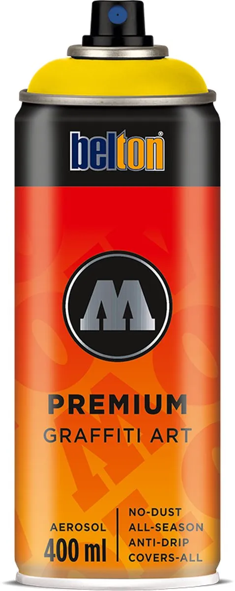 Molotow Belton Premium 400ml Spuitbus Cadmium Yellow