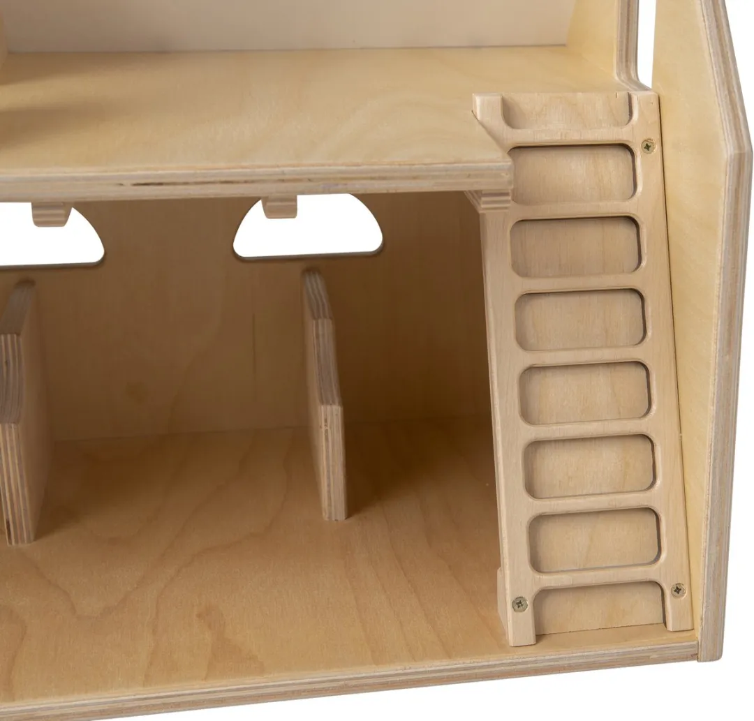 Van Dijk Toys Houten Boerderij 7505 - Naturel