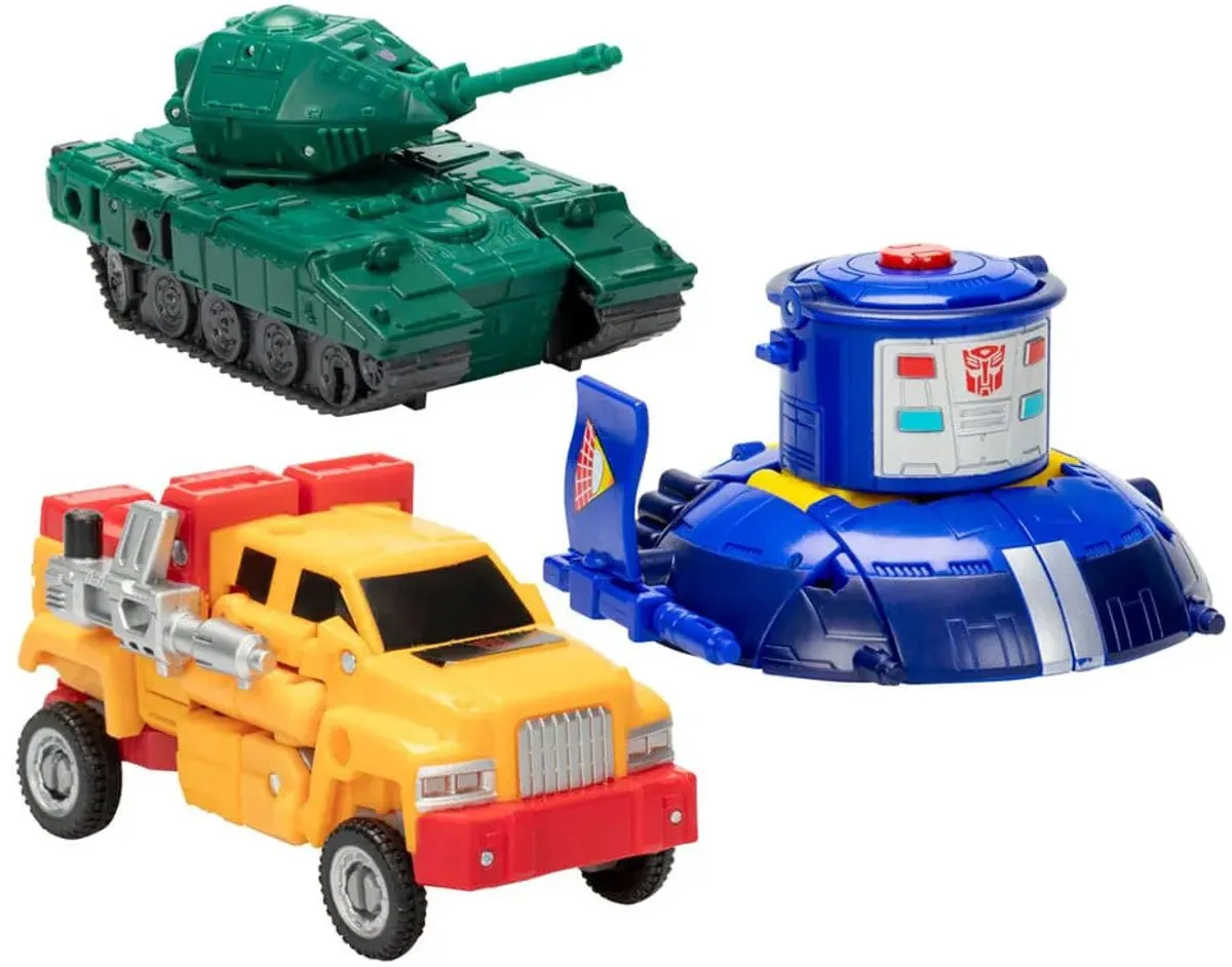 Hasbro Transformers Legacy United Go-Bot Guardians 3-Pack - Action Figure - 14cm - Multicolor