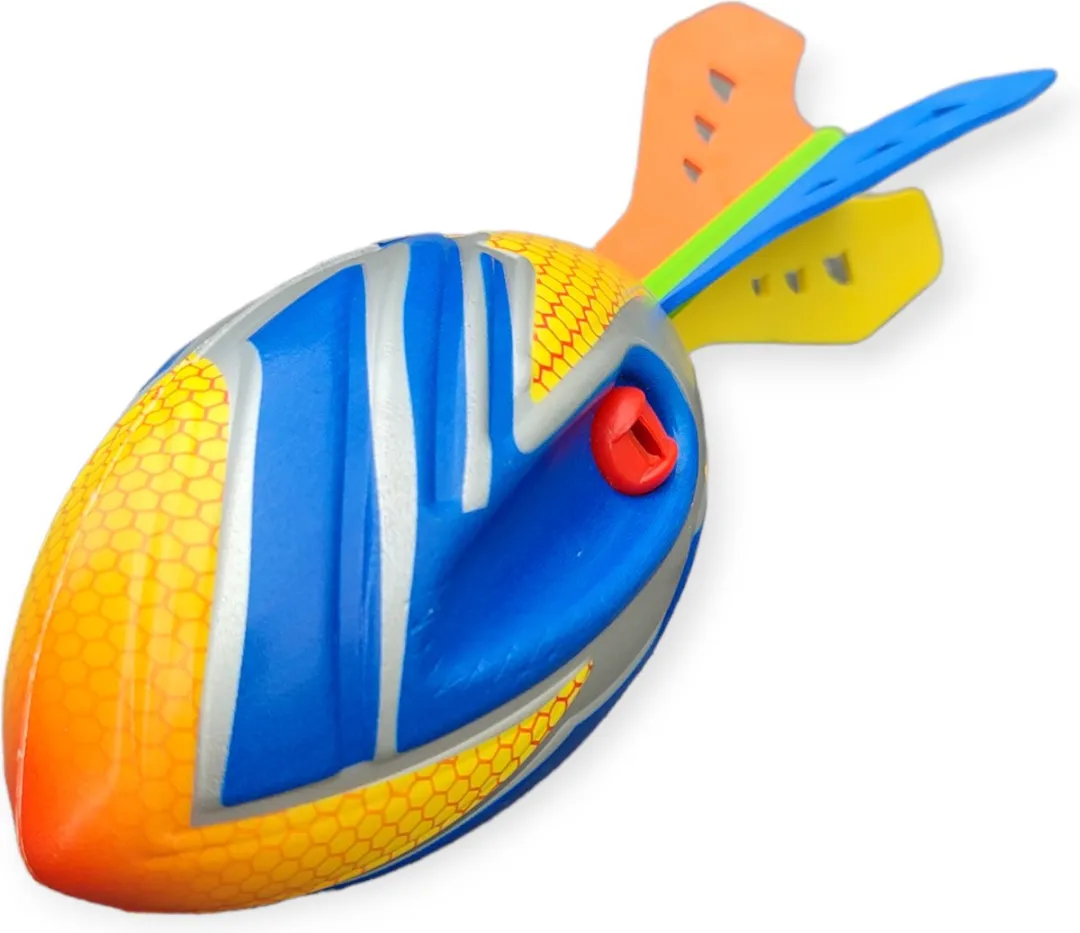 Jobber Toys Werpbal Foam Torpedo Blauw
