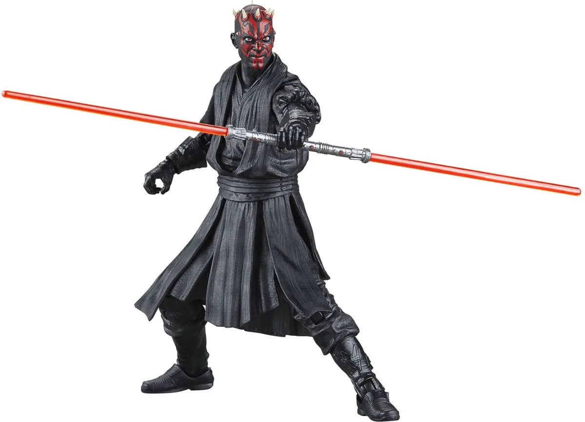 Hasbro Star Wars Episode I Black Series Darth Maul Actiefiguur