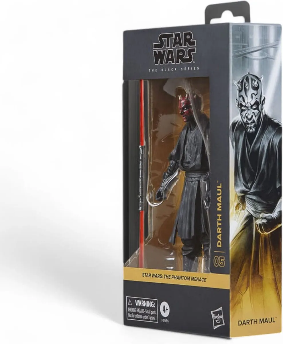Hasbro Star Wars Episode I Black Series Darth Maul Actiefiguur - Multi