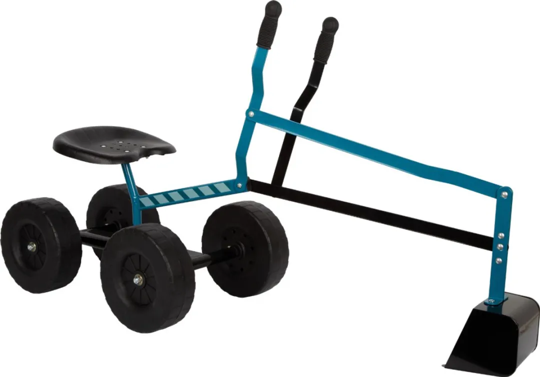 Small Foot Graafmachine met Wielen 12798 - Blauw - afbeelding 5 van 6