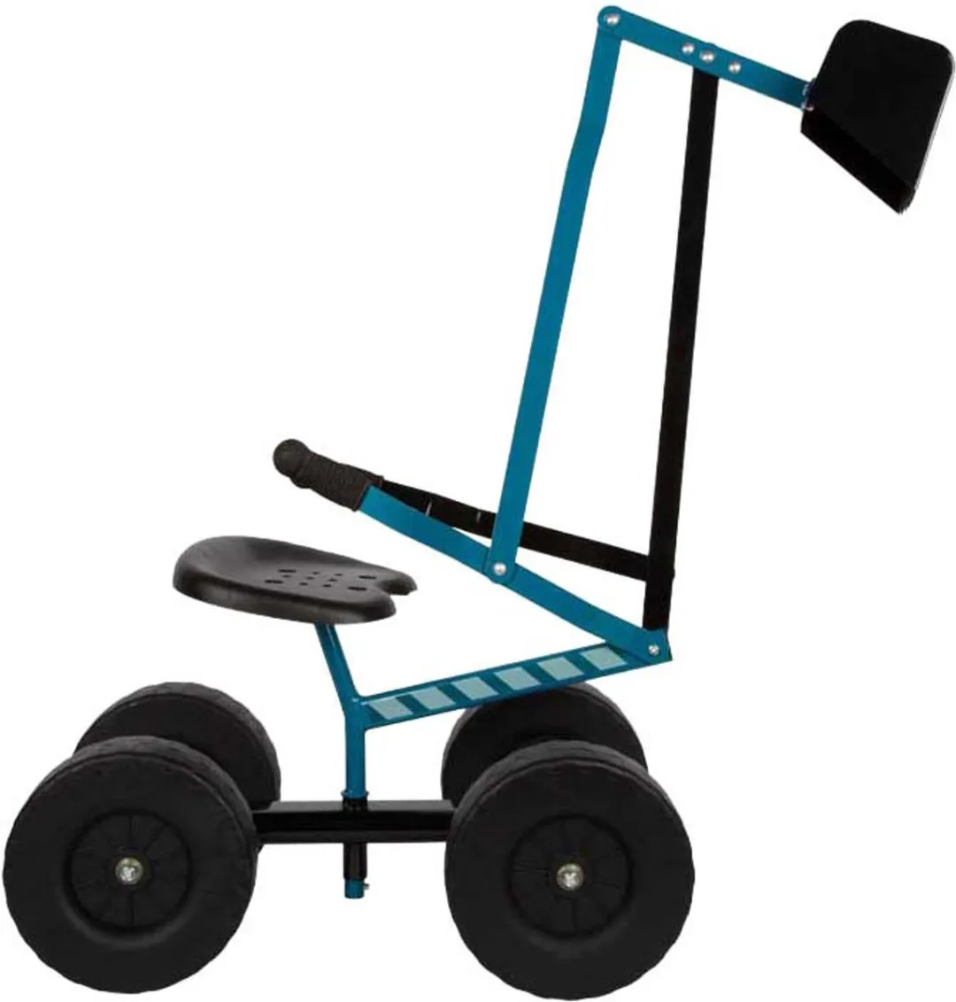 Small Foot Graafmachine met Wielen 12798 - Blauw - afbeelding 6 van 6