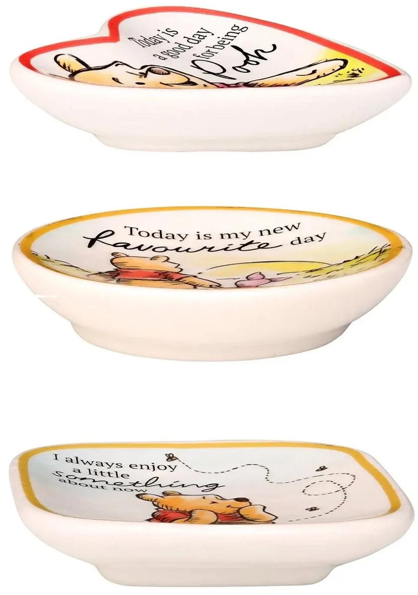 Disney Winnie de Pooh 3-delige Mini Trinket Set