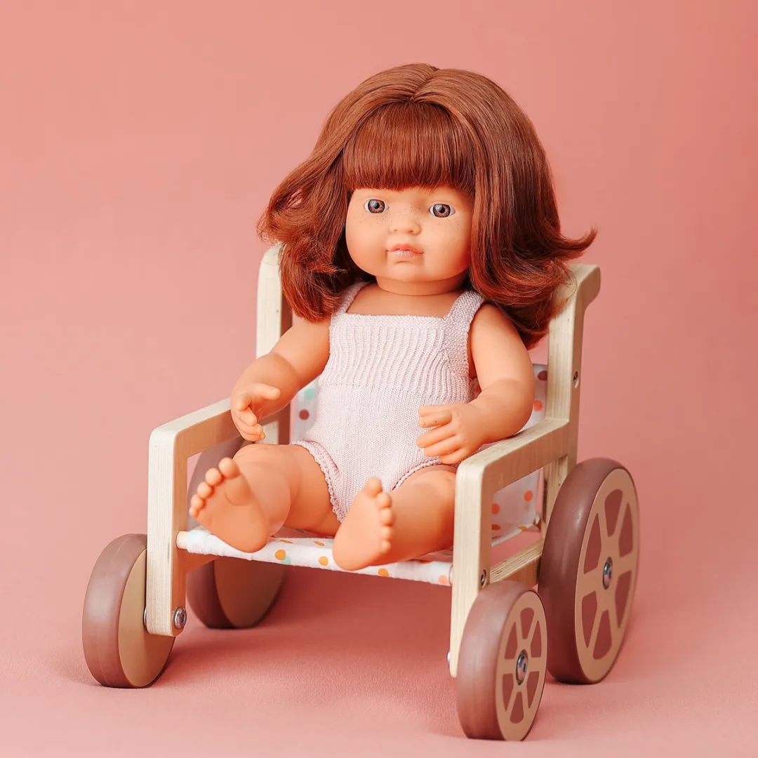Miniland Rolstoel voor Poppen 8413082311834 - Multicolor