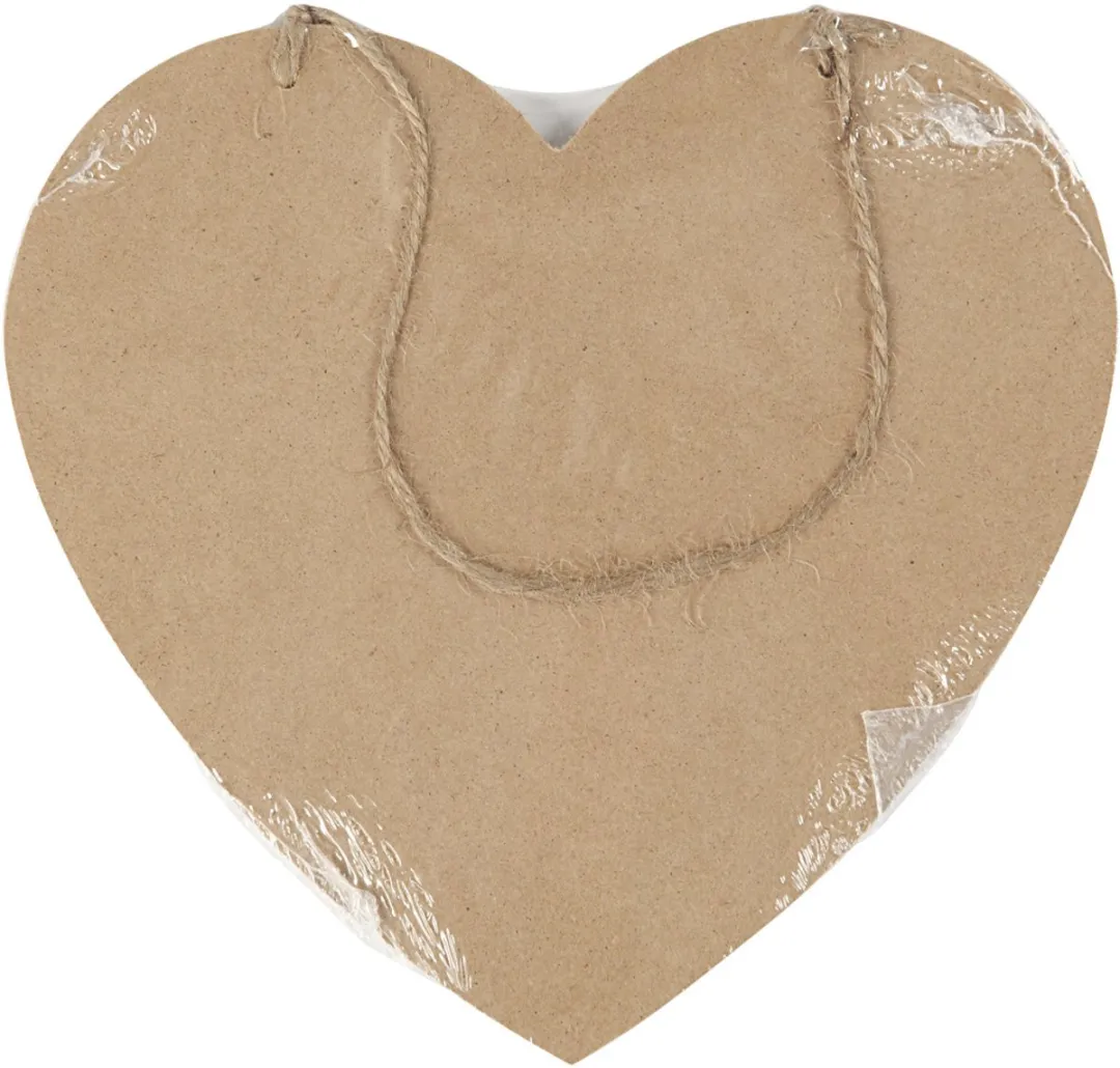 Creativ Company MDF Hanger Hart 18,5x19,5cm - 8 Stuks