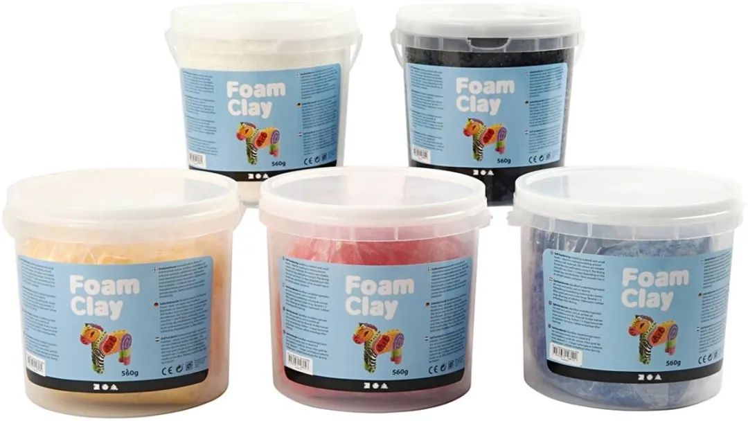 Foam Clay Primaire Kleuren Multicolor