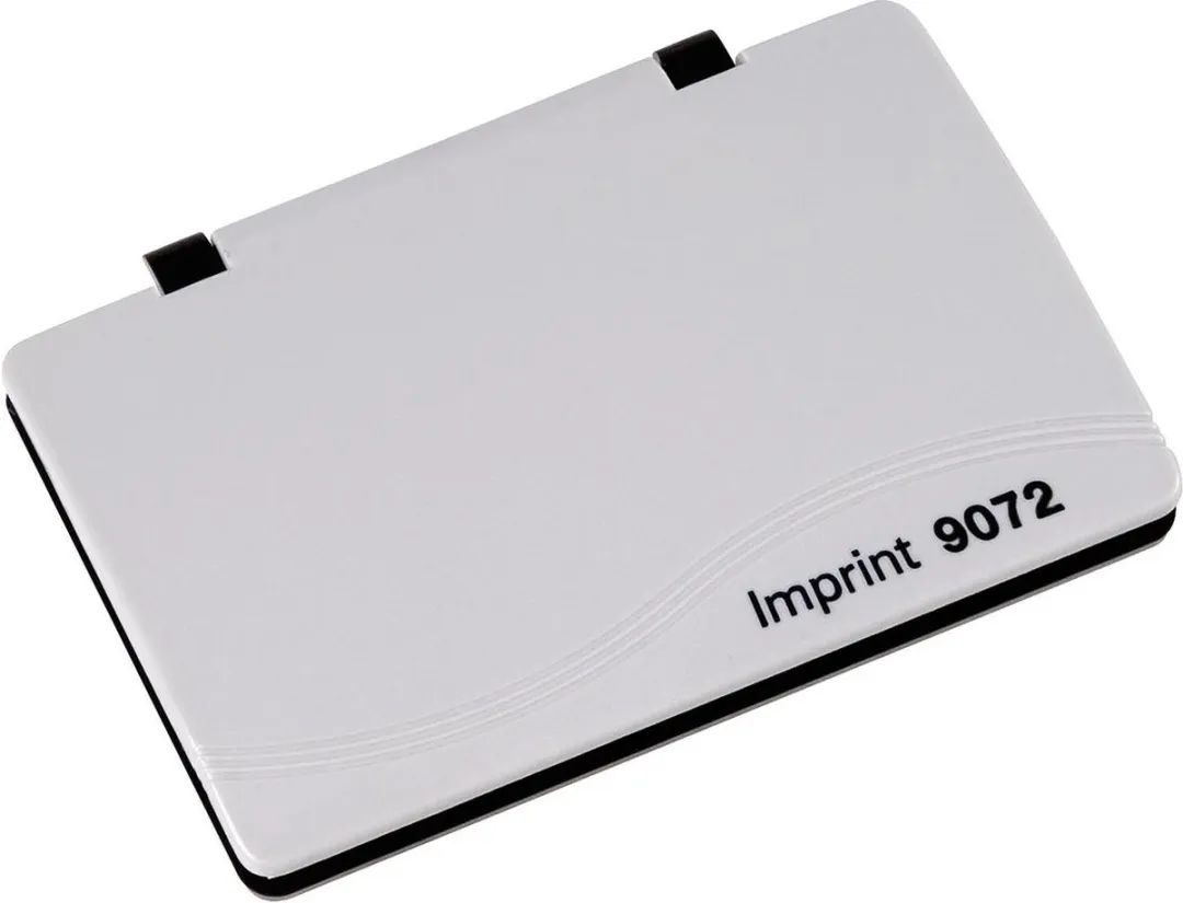 Inktkussen trodat metaal 9052m 110x70mm zwart