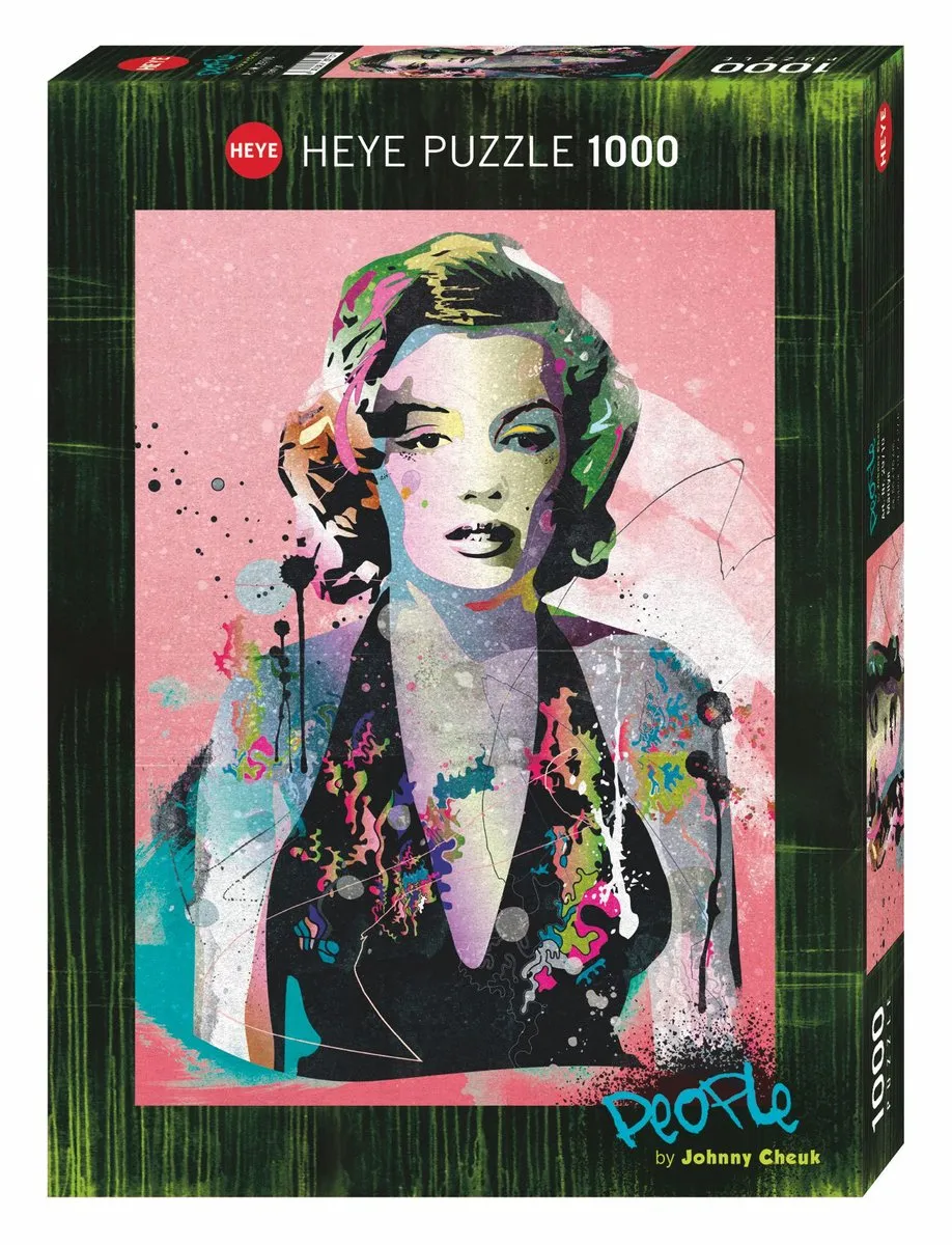 Heye Marilyn Puzzel 1000 Stukjes - Multicolor
