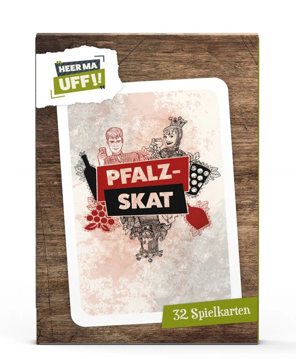 heo Games Heer ma uff!! - Pfalz-Skat Playing Cards / Speelkaarten