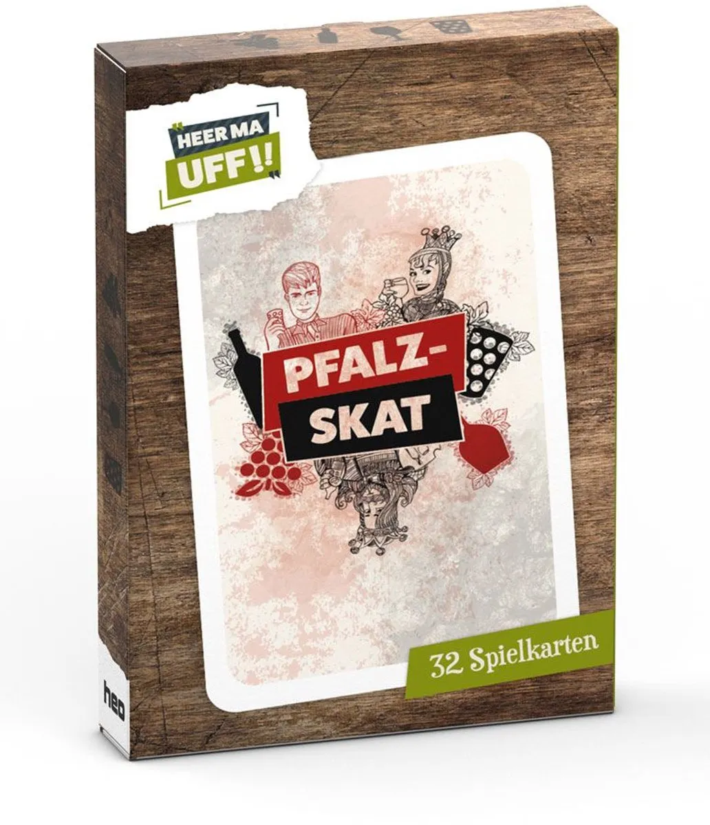 heo Games Heer ma uff!! - Pfalz-Skat Playing Cards / Speelkaarten