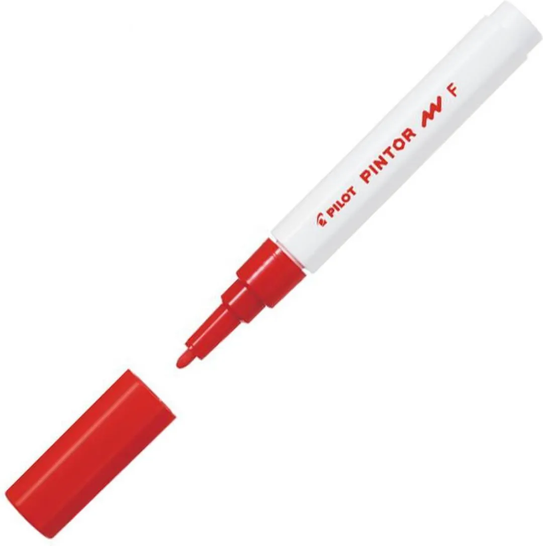 Pilot Pintor Rode Verfstift 1,0mm