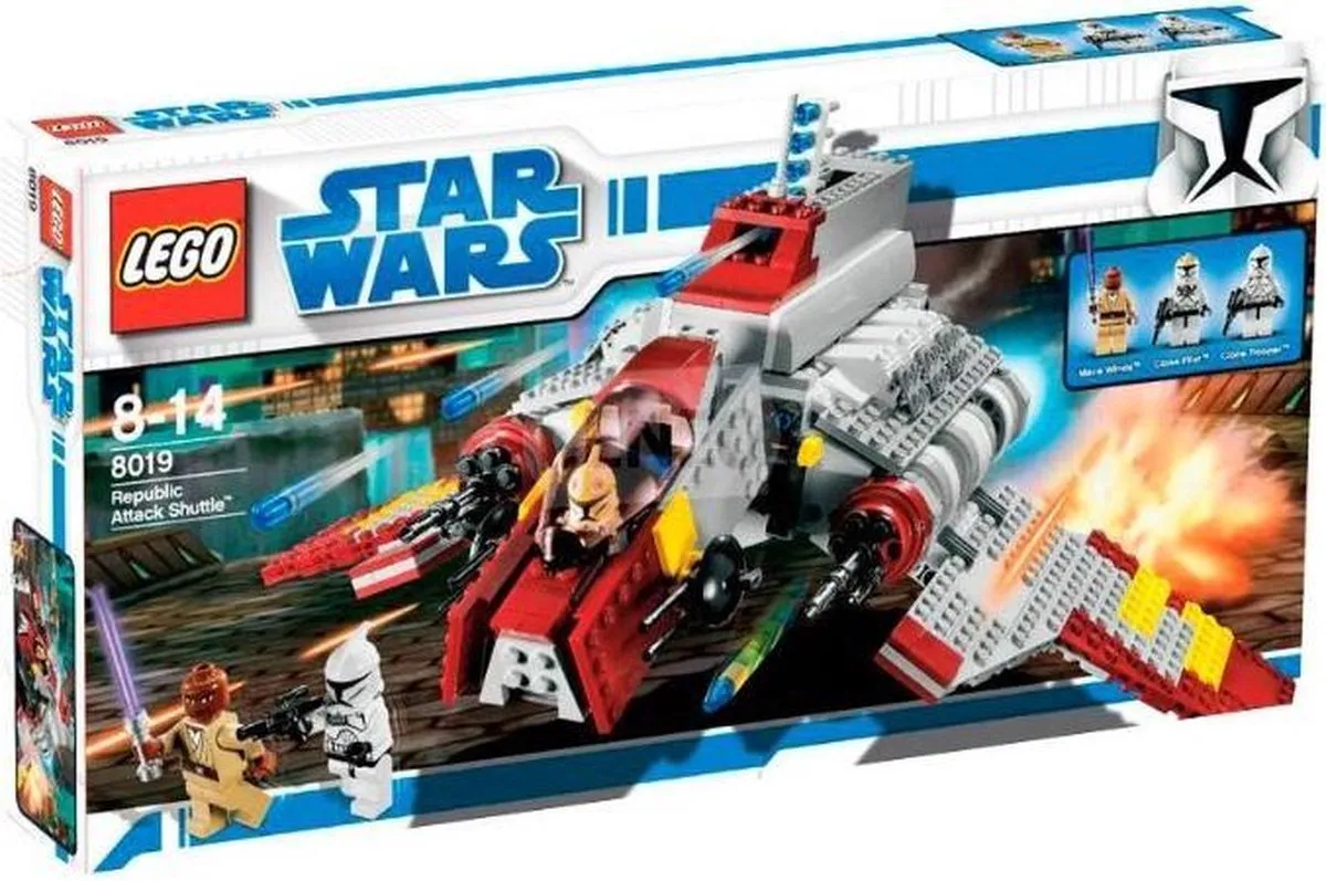 LEGO Star Wars Republic Attack Shuttle 8019