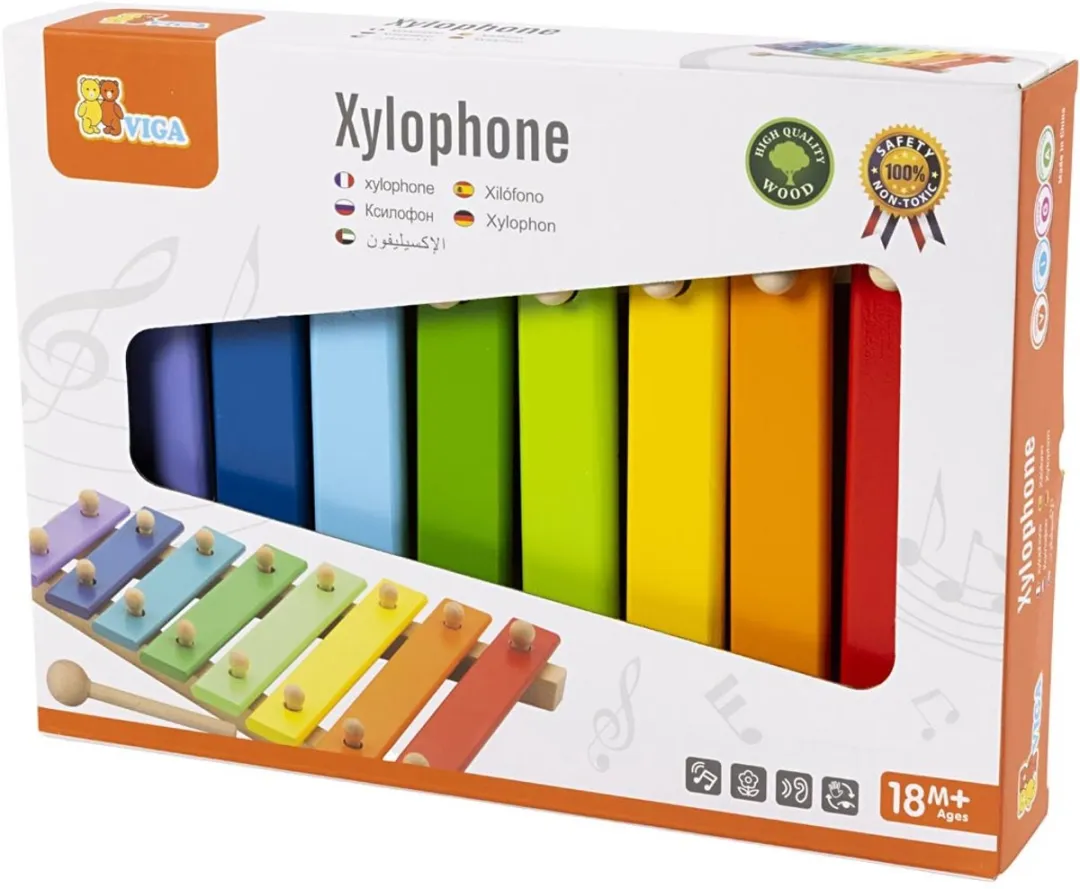 Vigatoys Xylofoon 8 Toons - Multi