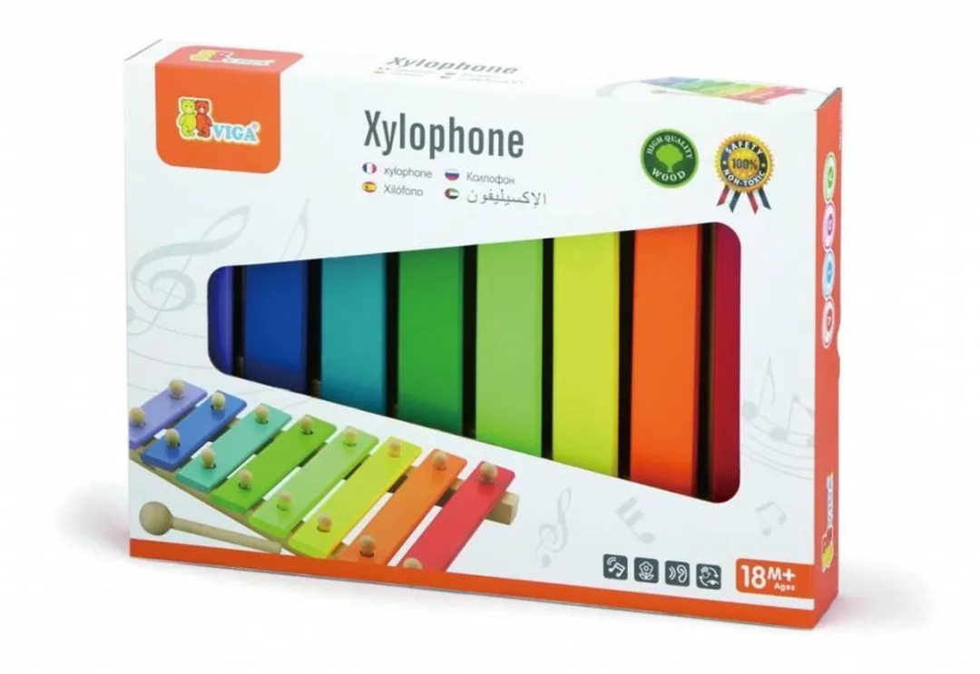 Vigatoys Xylofoon 8 Toons - Multi