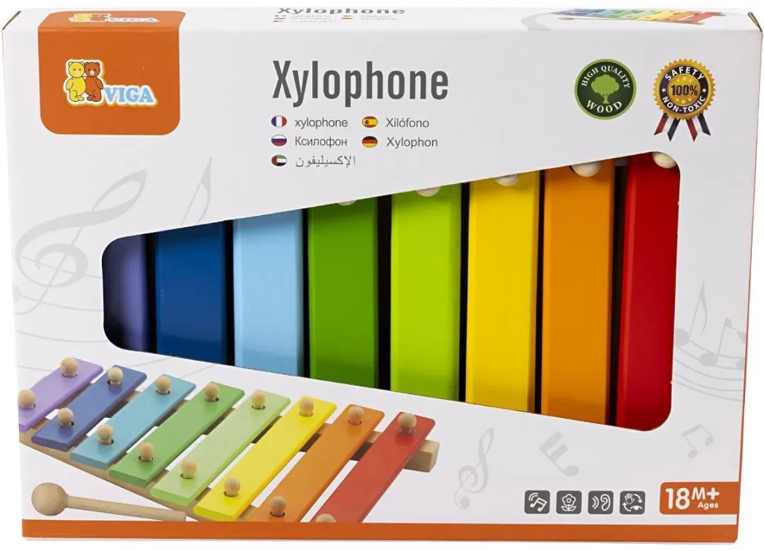 Vigatoys Xylofoon 8 Toons - Multi