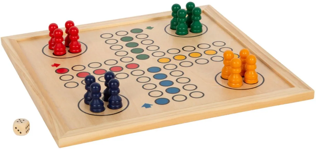 Small Foot Houten Spellen 7 Klassiekers - Multicolor