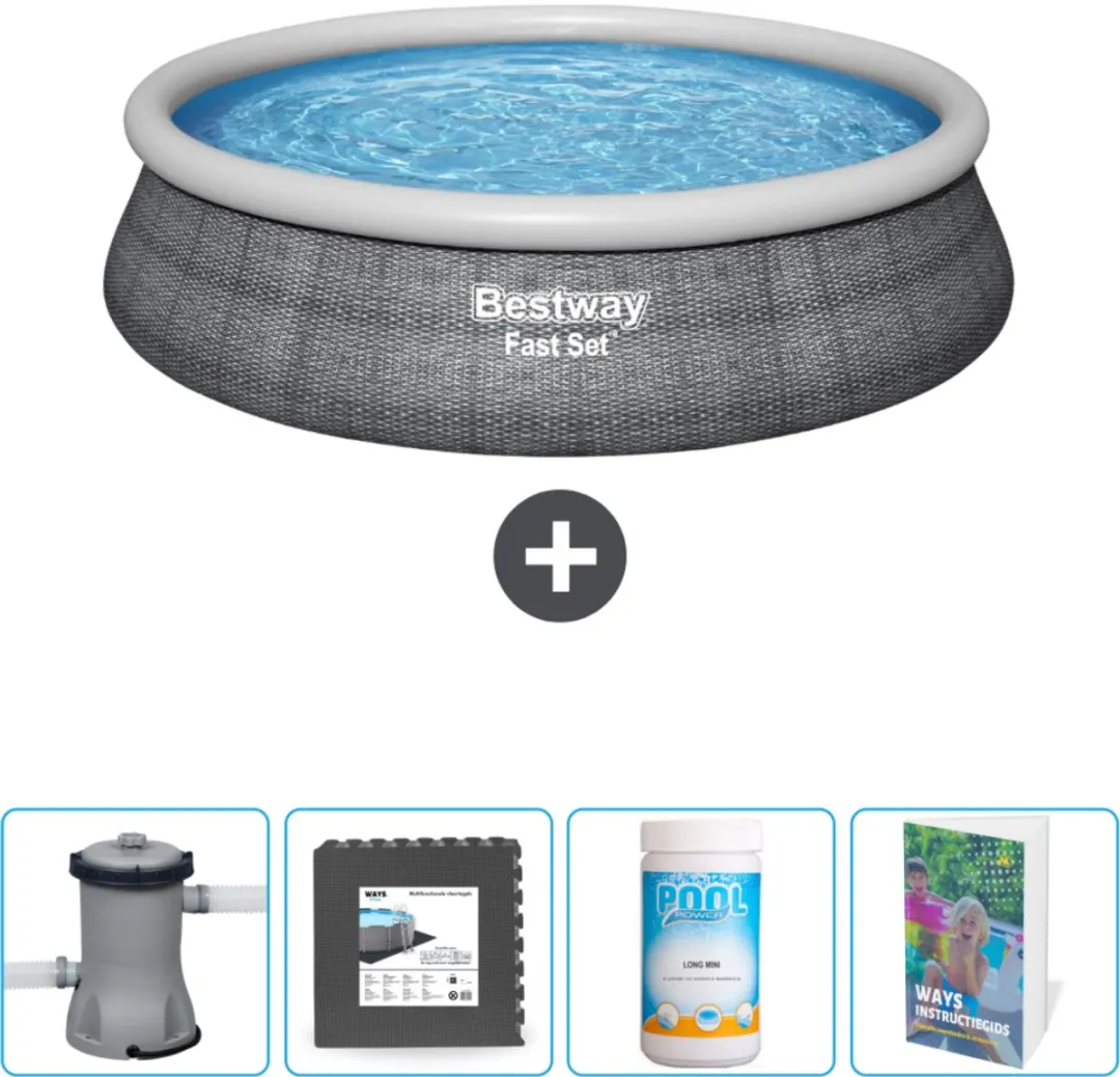 Bestway Fast Set Rond Zwembad 457cm